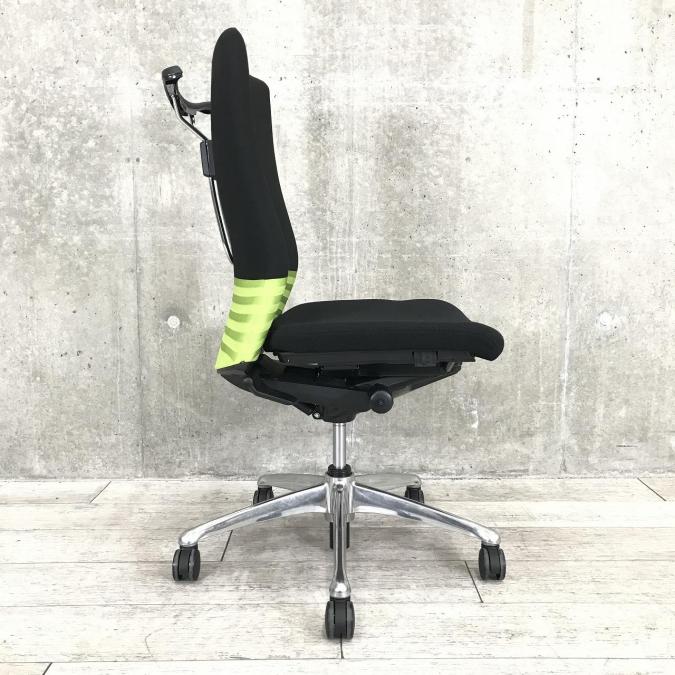 中古】フィーゴチェア オカムラ/okamura 肘無ハイバックチェア