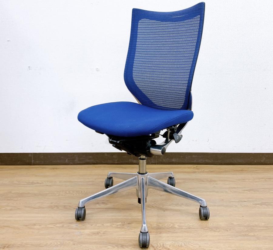 【¥29,200→¥23,300！】商品入替20％OFF！オカムラ（okamura）バロンチェア　■色：ブルー　肘無し　メッシュ仕様【β2403】【RP】
                        バロンチェア
                                    中古
            