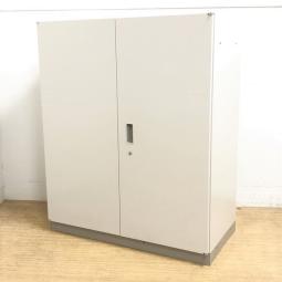 【在庫入替セール】鍵付き　両開き書庫　イトーキ　シンライン　鍵付き