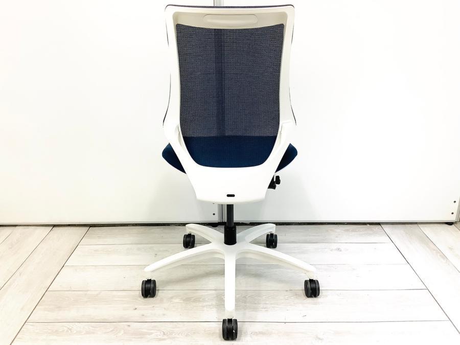 中古】エフメッシュ イトーキ/ITOKI 肘無ハイバックチェア 420336