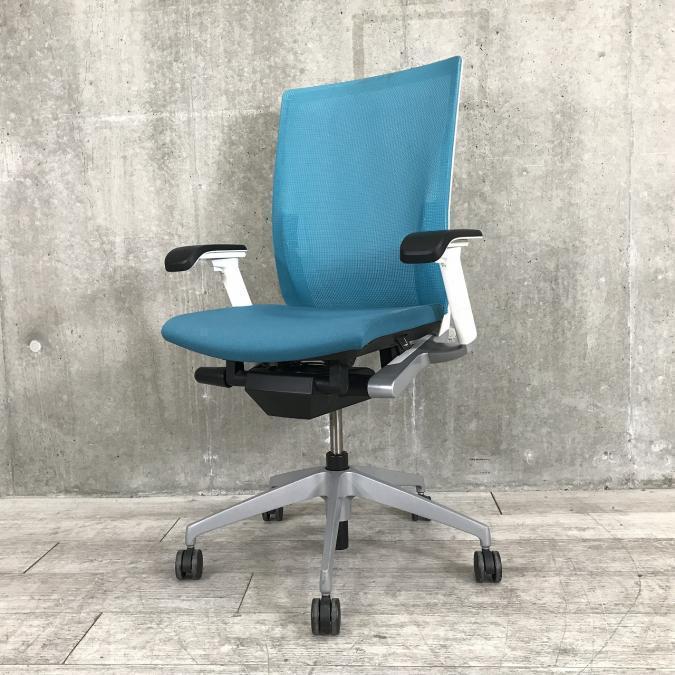 中古】ヴェントチェア イトーキ/ITOKI 肘付ハイバックチェア 420452 
