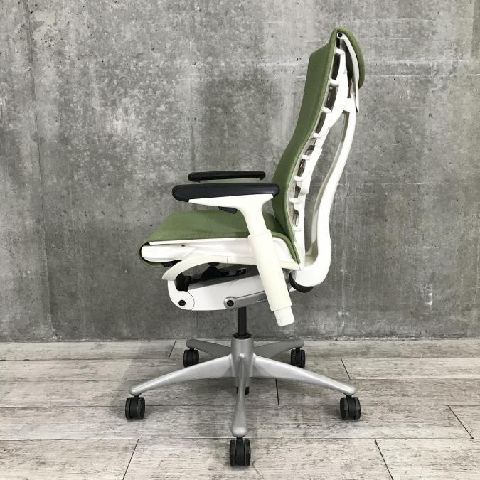 エンボディチェア Herman Miller/ハーマンミラー肘付ハイバックチェア エンボディチェア - グラファイト/グラファイト | ハーマン