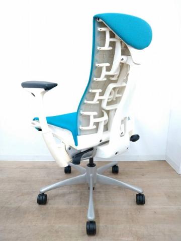 中古】エンボディチェア Herman Miller/ハーマンミラー 肘付ハイバック