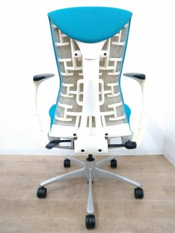 中古】エンボディチェア Herman Miller/ハーマンミラー 肘付ハイバック