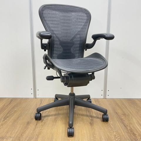 【中古】アーロンチェア（ポスチャー　フル装備） Herman Miller/ハーマンミラー 肘付ハイバックチェア 420742