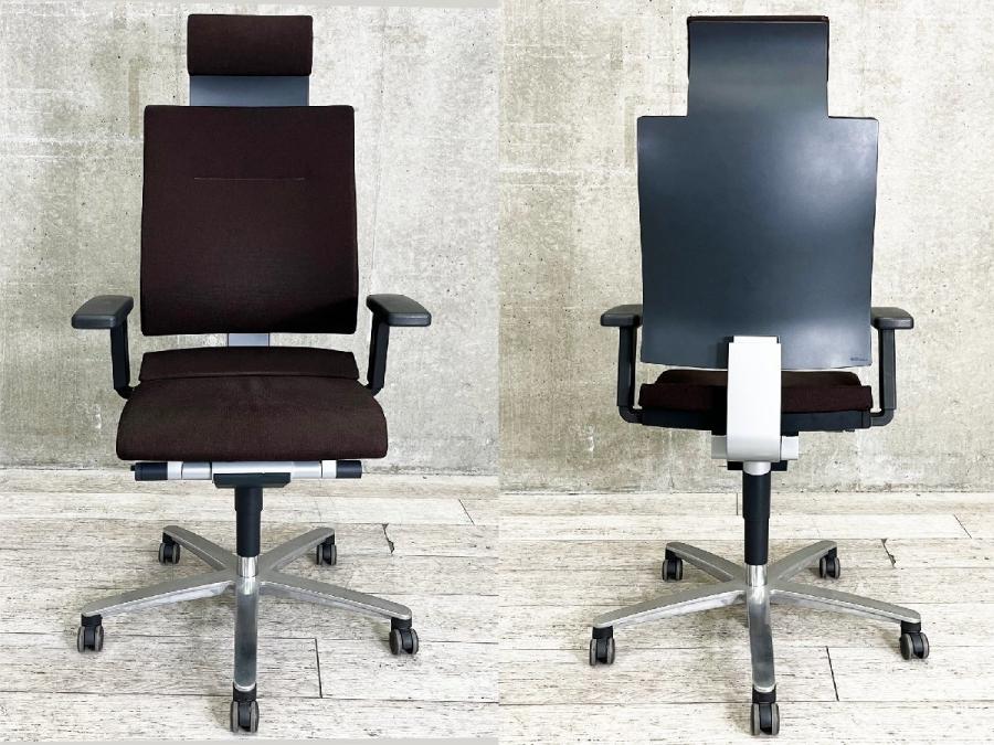 中古】ソリス Wilkhahn/ウィルクハーン 肘付ハイバックチェア 中古】ソリス Wilkhahn/ウィルクハーン 肘付ハイバックチェア