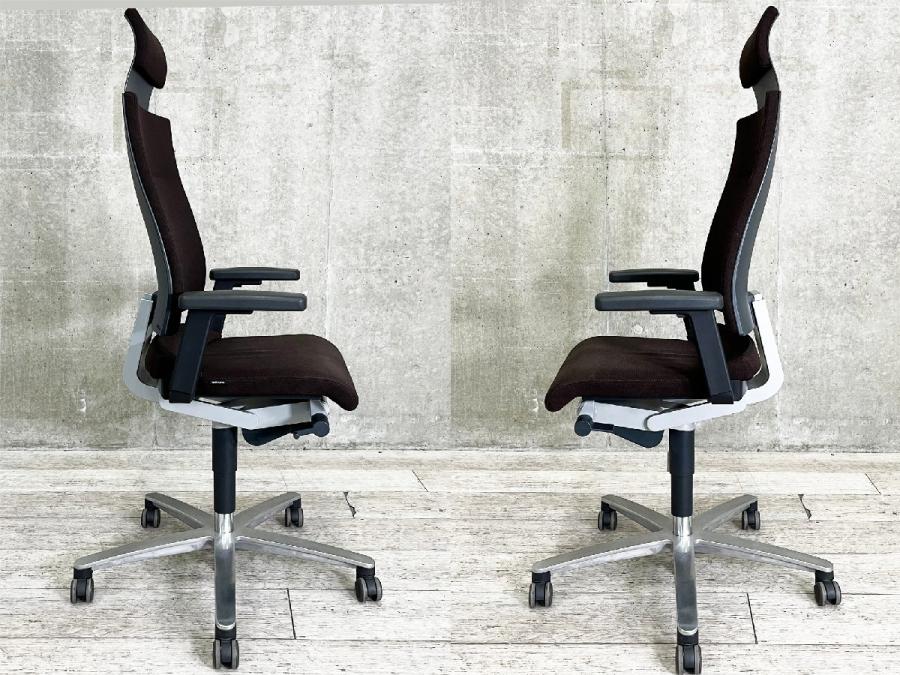 中古】ソリス Wilkhahn/ウィルクハーン 肘付ハイバックチェア 中古】ソリス Wilkhahn/ウィルクハーン 肘付ハイバックチェア