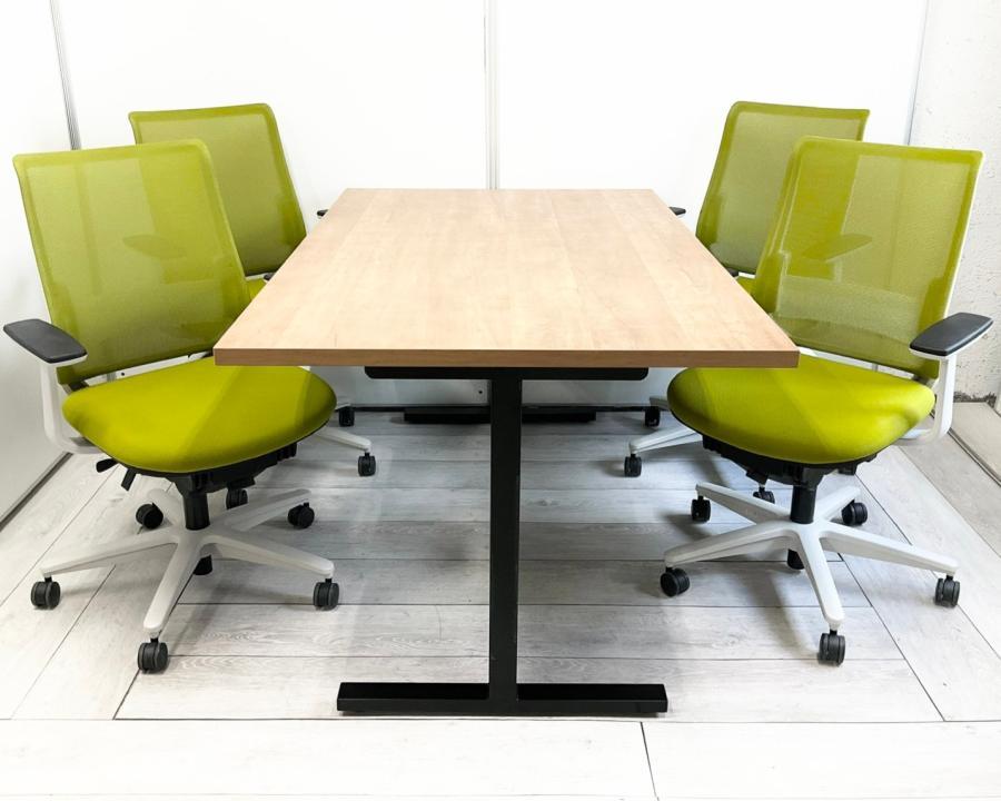 中古】 CRS-G2920E1N（チェア） ミーティングテーブル（会議机