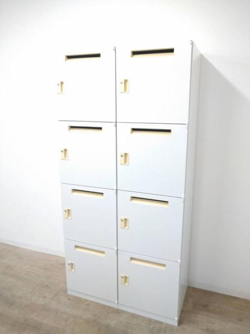 日焼け有りでお安く　ウチダ　HSパーソナルロッカー　8人用　シリンダー錠　メールポスト付き
                        HSパーソナル
                                    中古
            