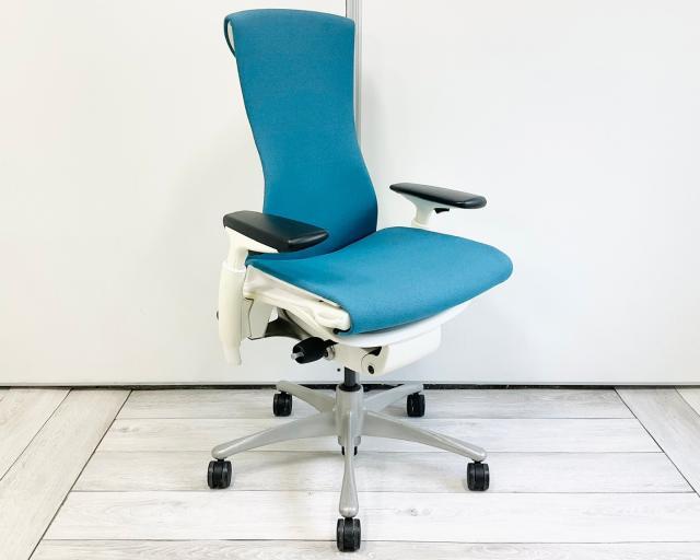 中古】エンボディチェア Herman Miller/ハーマンミラー 肘付ハイバック