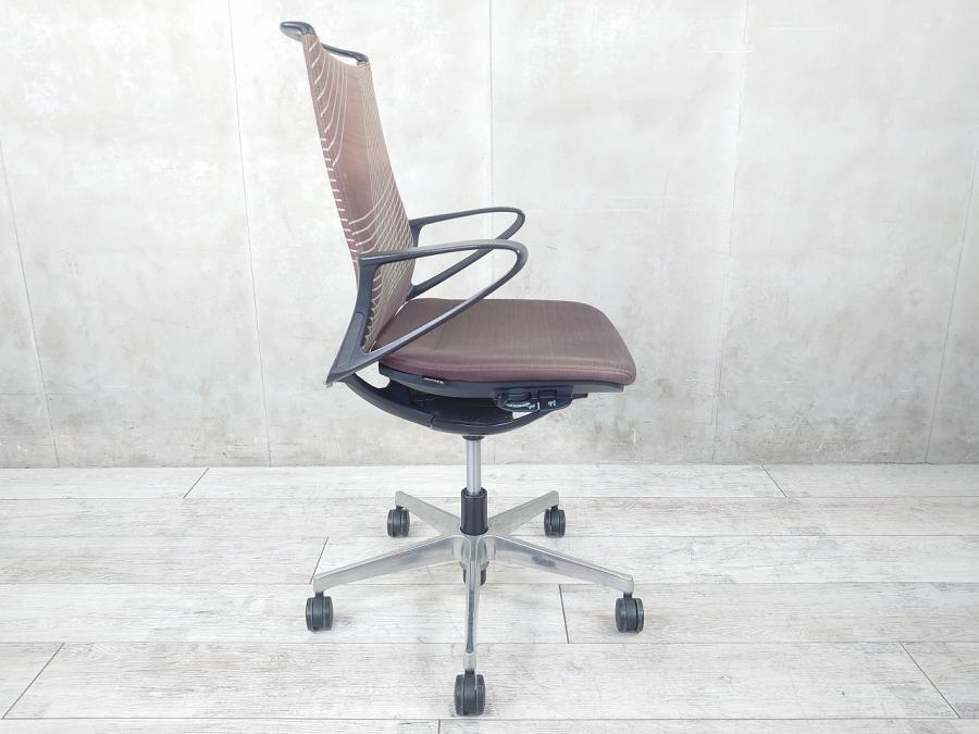 【中古】モード CA25BR 1177 オカムラ/okamura 肘付ミドルバックチェア 421917 - 中古オフィス家具ならオフィスバスターズ