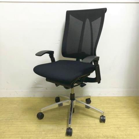 【中古】セレーオチェア KF-570JB-ZTT1 イトーキ/ITOKI 肘付ハイバックチェア 422027