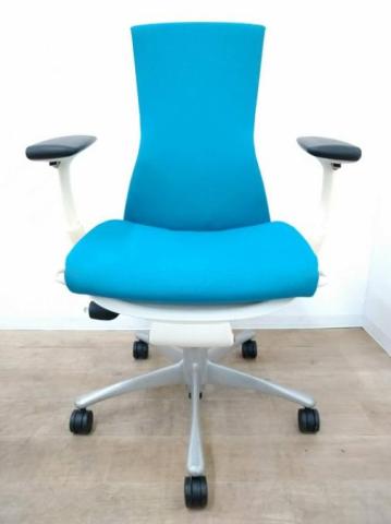 中古】エンボディチェア Herman Miller/ハーマンミラー 肘付ハイバック