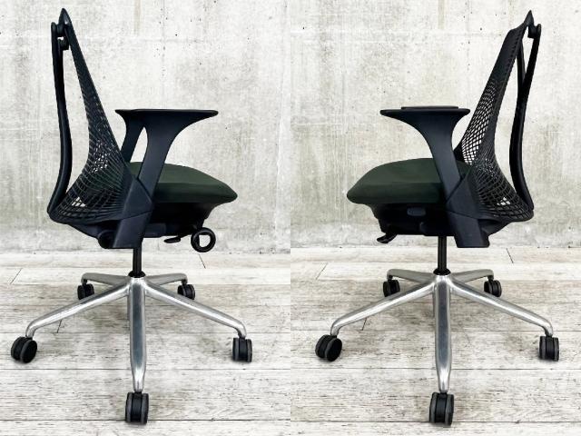 【中古】セイルチェア Herman Miller/ハーマンミラー 肘付ハイバックチェア 422361