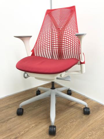 中古】セイル 前傾機能無 Herman Miller/ハーマンミラー 肘付ミドル