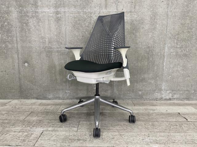 【中古】セイルチェア Herman Miller/ハーマンミラー 肘付ハイバックチェア 423224