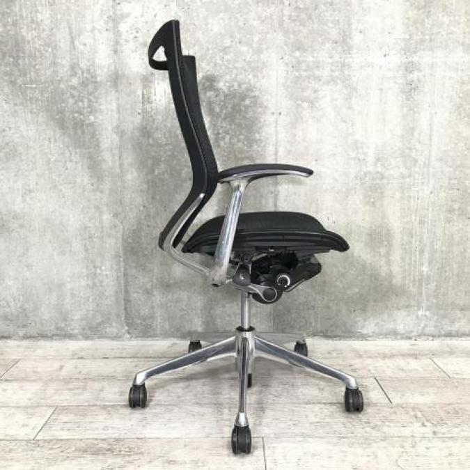 【中古 A(中古品)】Baron(バロン)CP45AR-FDH1 バロン ( オカムラ ) ブラック / 肘有 / :CP45AR FDH1/0012852-1