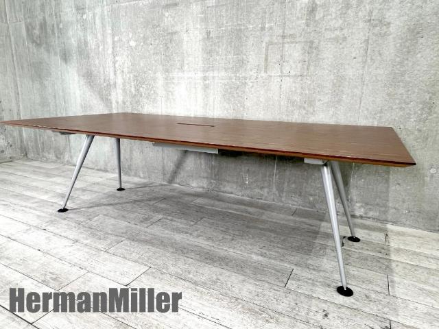 【中古】アバック エンバイロメンツ Herman Miller/ハーマンミラー ミーティングテーブル（会議机） 423650