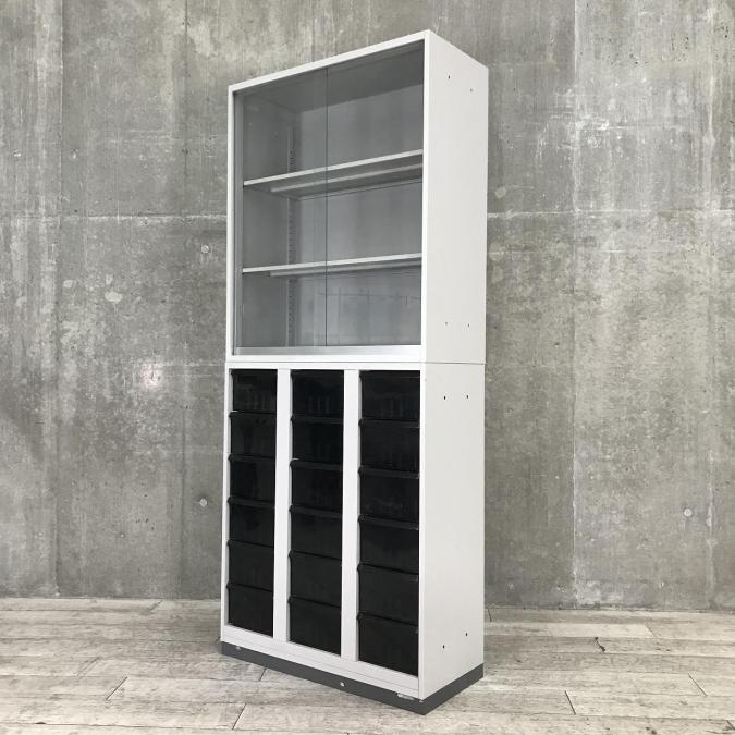 【ガラス引き違い＋クリスタルトレイ】内田洋行HSシリーズ
                        HSシリーズ
                                    中古
            