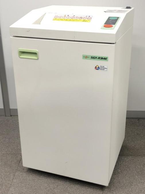 クロスカット採用の大型シュレッダー！　■シグマ技研製/SGX-R314E
                        シグマシュレッダ
                                    中古
            