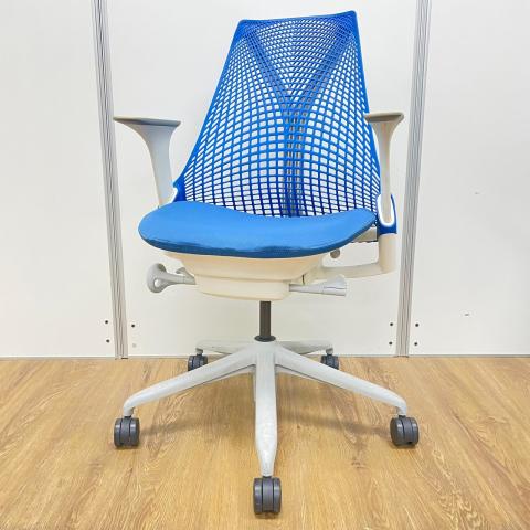 【中古】セイル 前傾機能無 Herman Miller/ハーマンミラー 肘付ハイバックチェア 424259