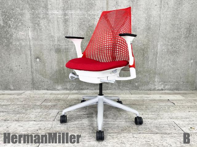 【中古】セイルチェア Herman Miller/ハーマンミラー 肘付ハイバックチェア 424525