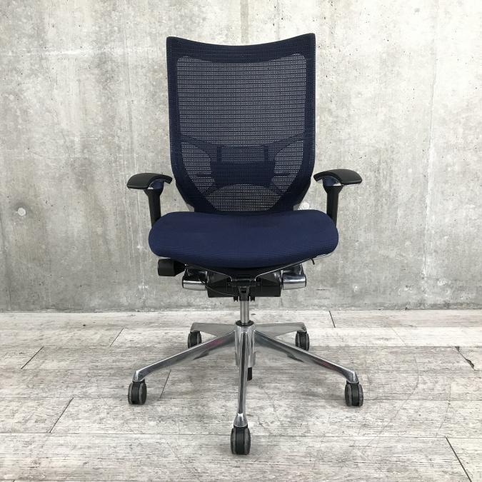 中古】バロンチェア オカムラ/okamura 肘付ハイバックチェア