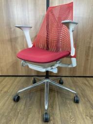 中古】セイルチェア Herman Miller/ハーマンミラー 肘付ミドルバック