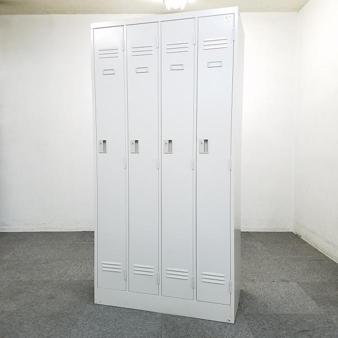 【2台限定】【シンプルなロッカー】人気の4人用ロッカー！増員などに！　新大阪店
                        J型
                                    中古
            