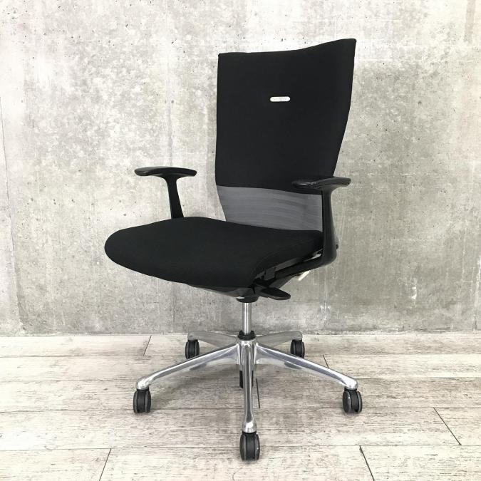 【臀部の負担を軽減！】オカムラ（okamura）フィーゴチェア　■色：グレー（シームレスタイプ）　固定肘付き【RP】
                        フィーゴチェア
                                    中古
            