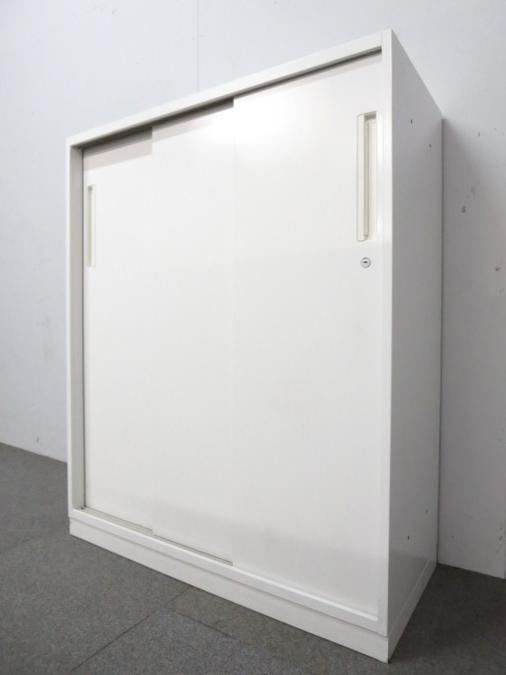 中古】HSシリーズ ウチダ/UCHIDA ローキャビネット／引き違い 425124  