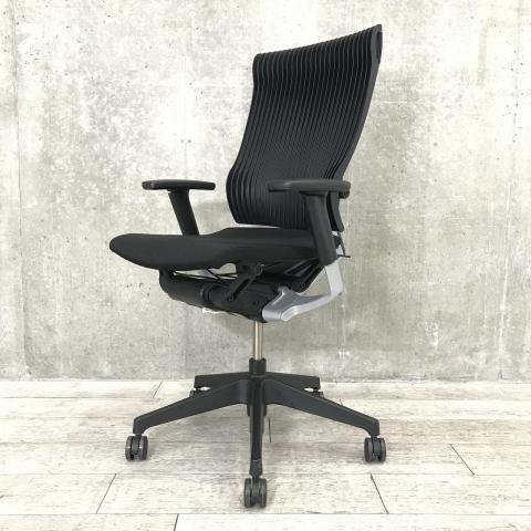 中古】スピーナチェア KE-757GP-T1T1T1 イトーキ/ITOKI 肘付ハイバック