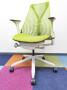 【上質で美しいデザイン！】■HermanMiller(ハーマンミラー)　SAYL Chair(セイルチェア)　 グリーン　■世界中で人気の海外製チェア！ 【在庫入替セール（本在庫限定価格）】