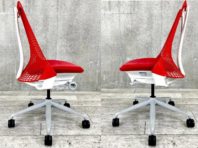 セイルチェア HermanMiller ハーマンミラー セール中 レッド ホワイト