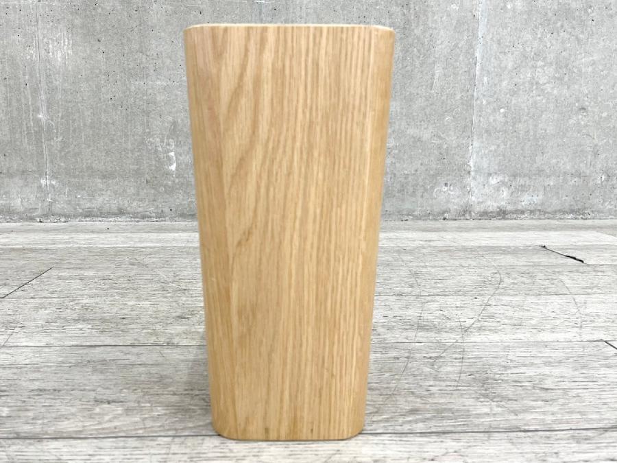 無印良品】3個セット 美品 木製ごみ箱・袋止めワイヤー付 オーク