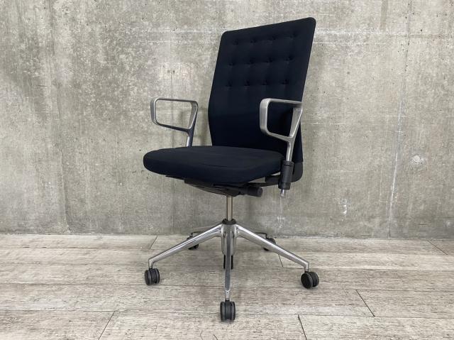 ヴィトラ(VITRA) Basel Chair ブラック×ブラック 送料込 - ダイニング 