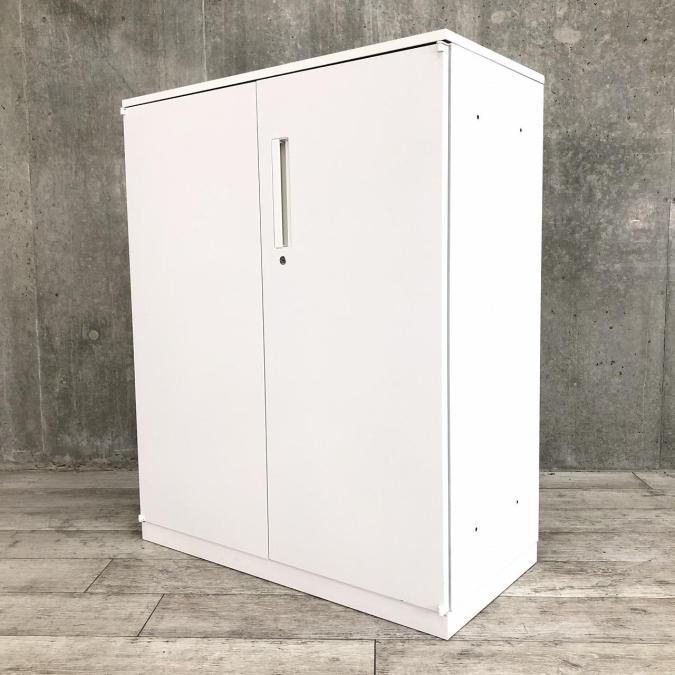 【迷ったらこれ！オフィス用キャビネットの定番商品！！】ウチダ　HS　ホワイト　収納　両開き書庫　キャビネット　定番　中古
                        HSシリーズ
                                    中古
            