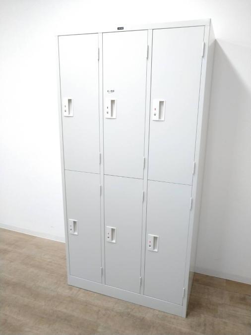 【定価約10万円】【シンプル設計でコストパフォーマンスを追求した6人用ロッカー！】■井上金庫　BFI　6人用更衣ロッカー
                        BFI ロッカー
                                    新品
            