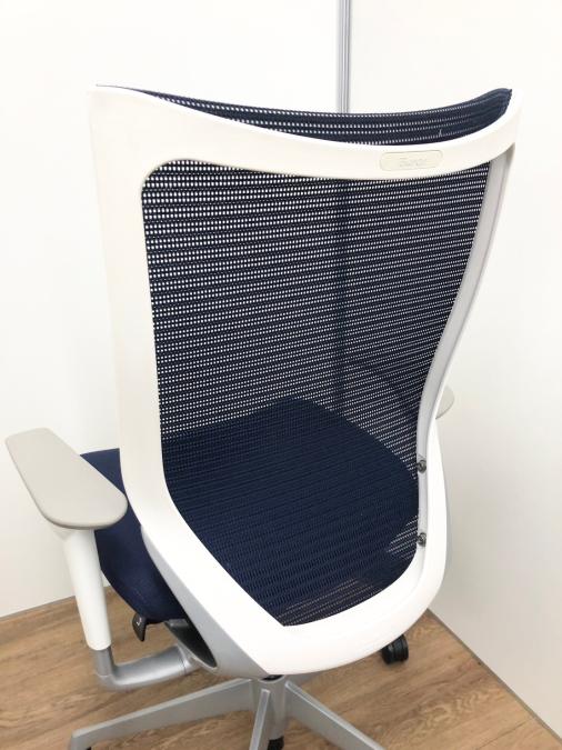 中古】バロンチェア オカムラ/okamura 肘付ハイバックチェア