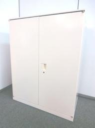 【オカムラ両開き書庫が4台入荷】　両開き書庫　オカムラ　ホワイト　中古　オフィス家具　九州　福岡　オフィスバスターズ中古