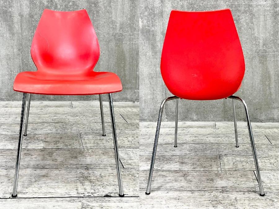 中古】マウイチェア Kartell/カルテル ミーティングチェア