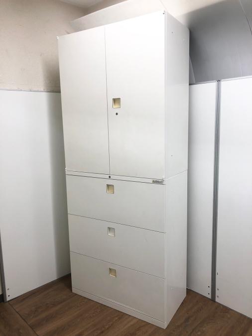 【取っ手に日焼け有】オカムラ製レクトライン　両開き書庫＋3ラテラル書庫セット
                        レクトライン
                                    中古
            