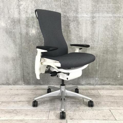 中古】エンボディチェア Herman Miller/ハーマンミラー 肘付ハイバック