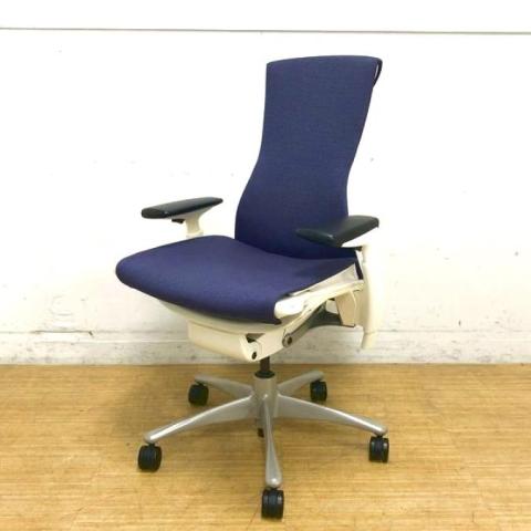 中古】エンボディチェア Herman Miller/ハーマンミラー 肘付ハイバック