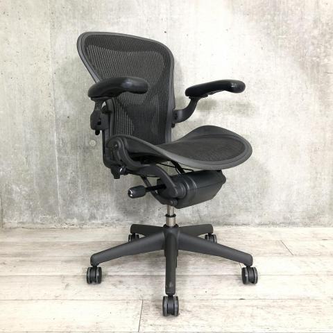 【中古】アーロンチェア Herman Miller/ハーマンミラー 肘付ハイバックチェア 429316