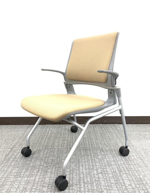 【柔らかい色のベージュでミーティングにゆとりを！！】会議を集中するためのゆとりを！コクヨ/ネスティングチェア/オルディナ/アイボリー【在庫入替品】
                        オルディナ
                                    中古
            