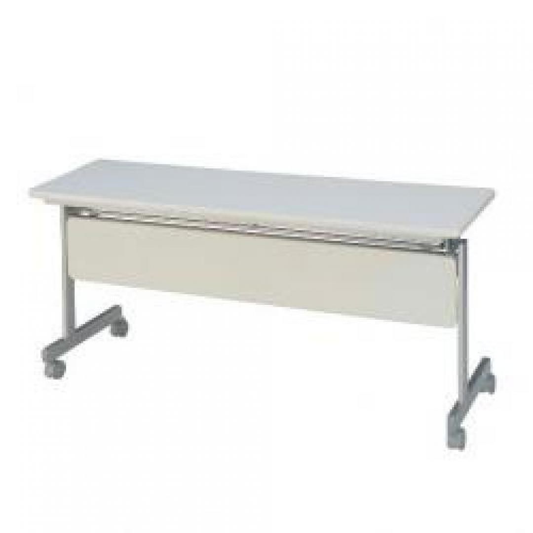 サイドスタックテーブル　KS-1545　NW　ネオホワイト　幕板付
                                    新品
            