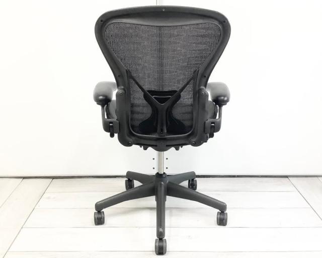 【中古】アーロンチェア（ポスチャー　フル装備） Herman Miller/ハーマンミラー 肘付ハイバックチェア 430389