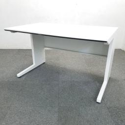 【西】【限定２台！売り切り価格で販売中！！】コクヨ　ISデスク　ホワイト　事務机　平机　デュアルディスプレイ　