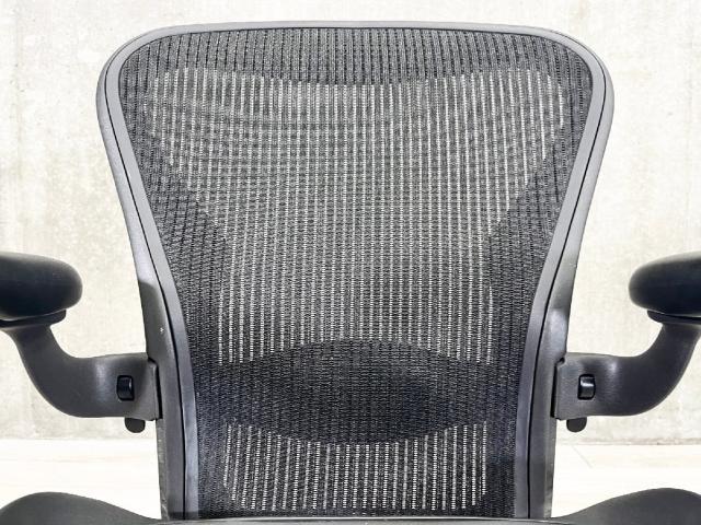 中古】アーロンチェア Herman Miller/ハーマンミラー 肘付ハイバック